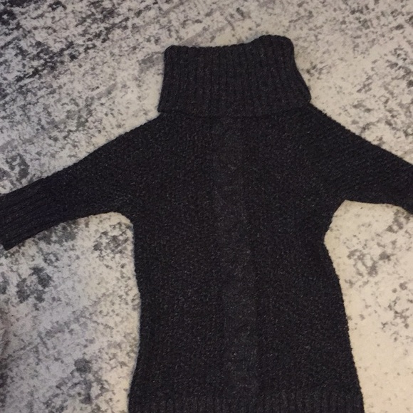 Heathered gray tunic sweater - Picture 2 of 5